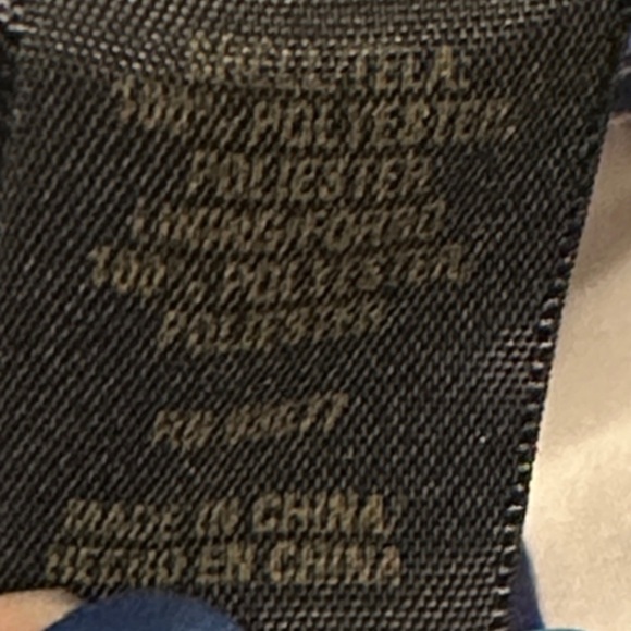 Arizona Jean Company Blue and White Floral Swim Trunks - Picture 3 of 7